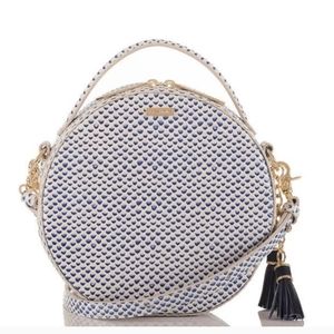 Brahmin Lane Blue Lorena Crossbody